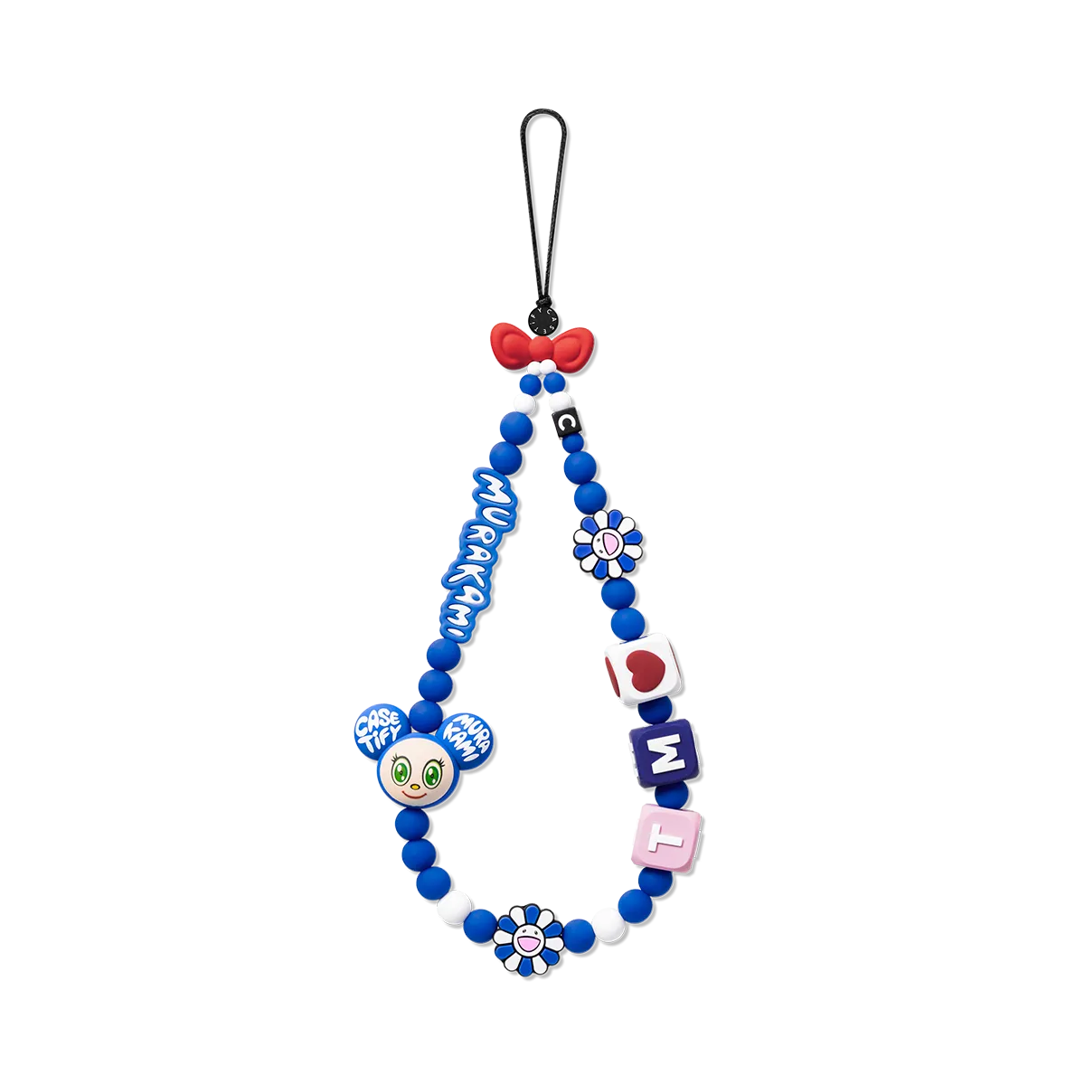 MR. DOB (BLUE) PHONE CHARM & CHARM CUBE SET