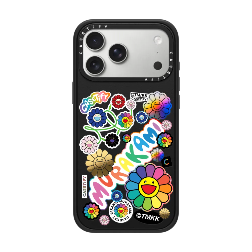FLOWERS STICKER MANIA PHONE CASE
