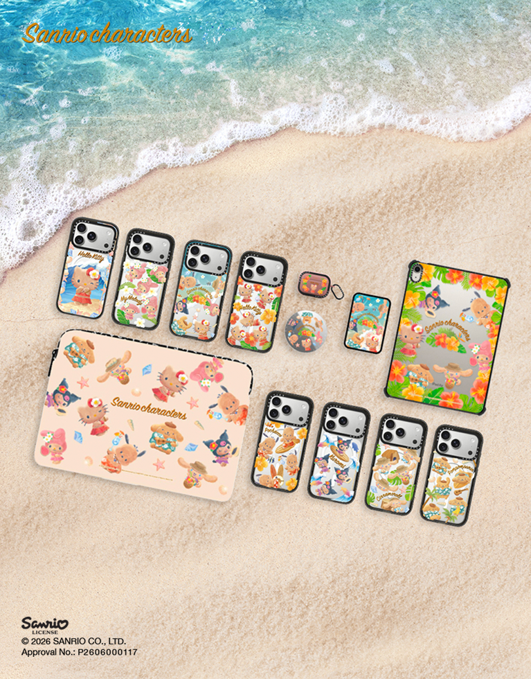 Sunkissed Sanrio characters