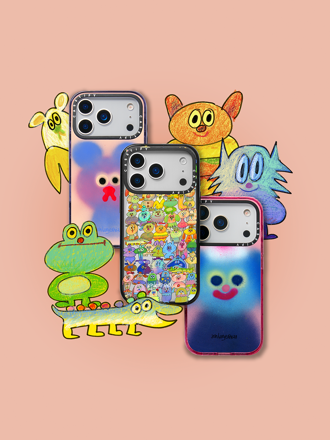 CASETiFY ARTiSTS Presents: Jon Burgerman