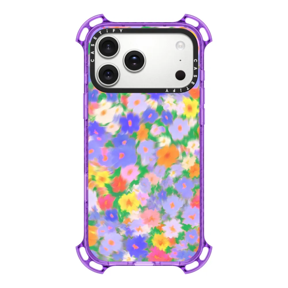 Floral Swirl - Purple