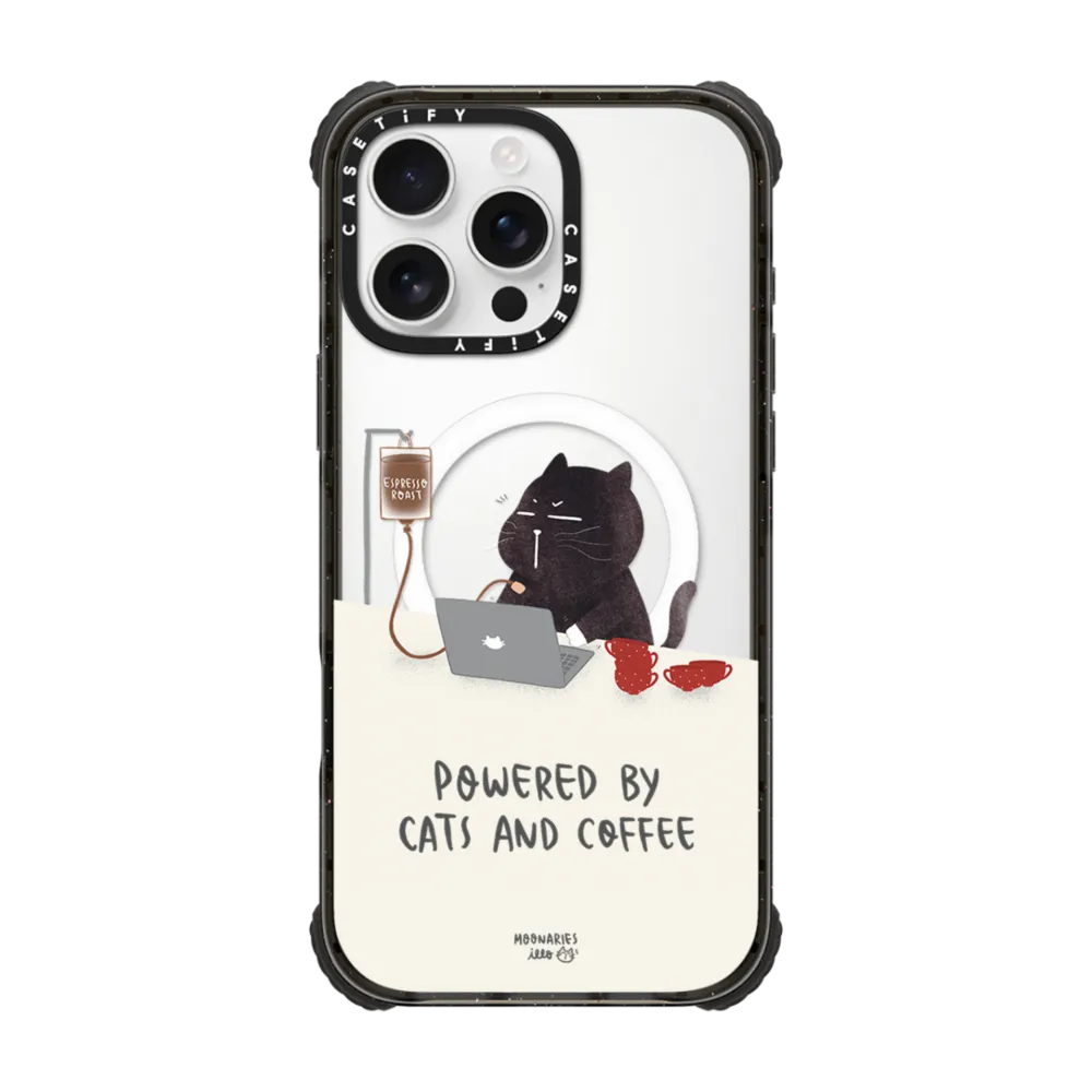 Powered by cats and coffee