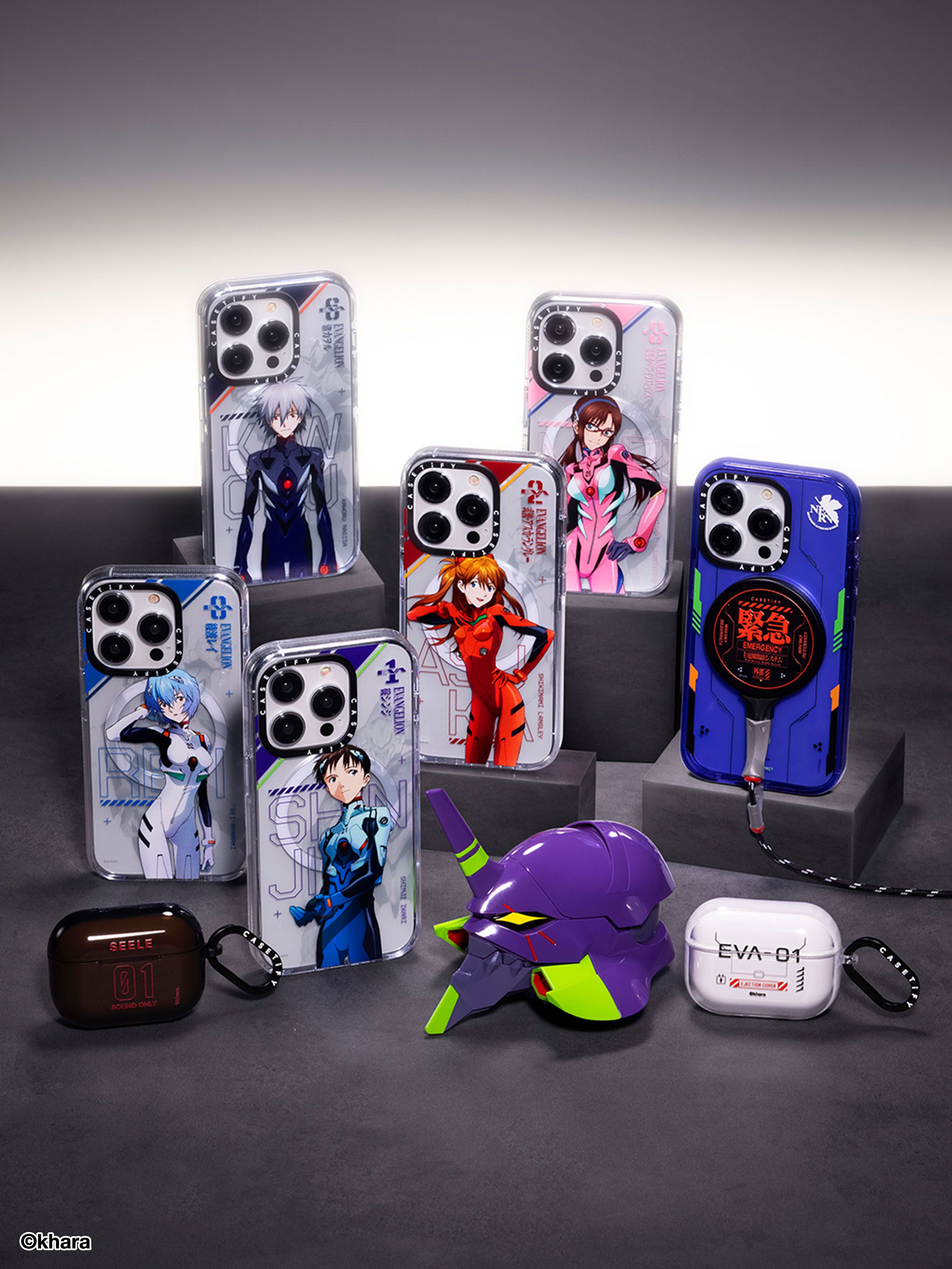 Pilih pilot Evangelion favorit Anda