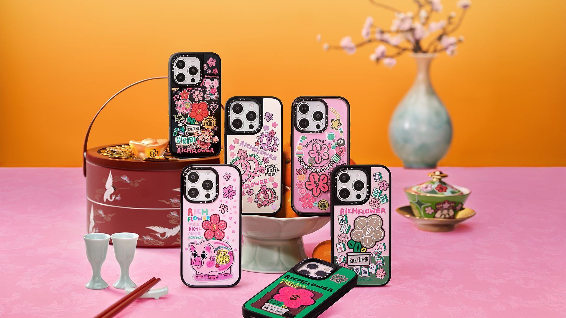 CASETiFY ARTiSTS 呈獻：RICH FLOWER