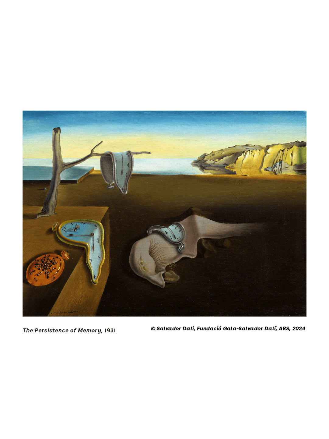 The Persistence of Memory, 1931
