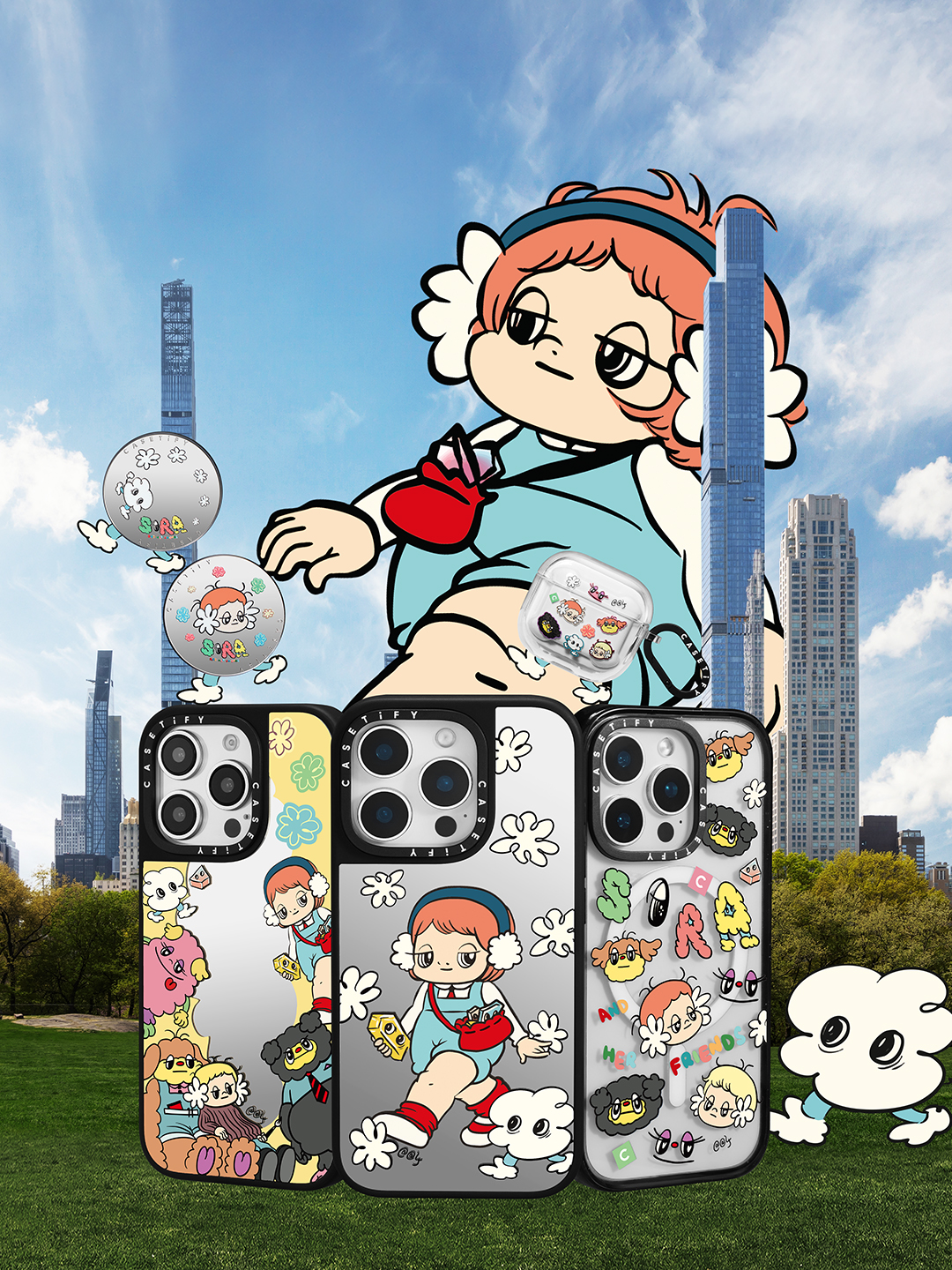 CASETiFY ARTiSTS presenta: Sora y sus amigos