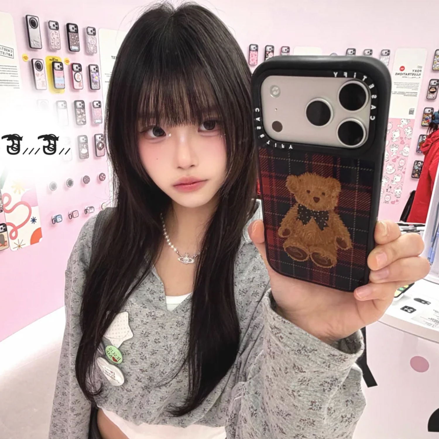 @*Nicoole* X  Teddy Bear Plaid