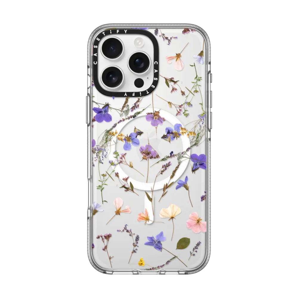 Pressed Flowers - Violet